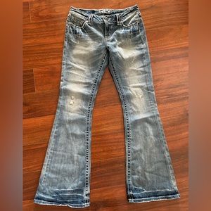 Miss Me Flare Mid Rise Jeans